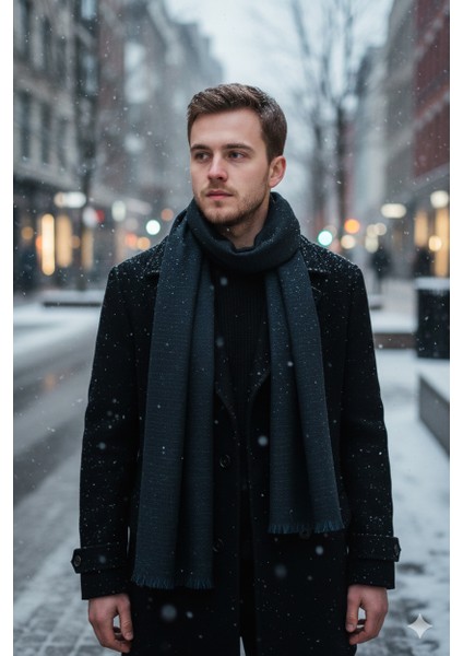 Erkek Klasik Atkı Kaşkol Renkleri Ile Tarzını Yansıt