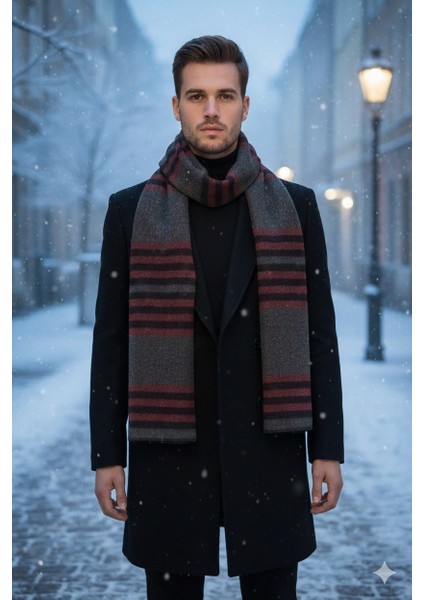 Erkek Klasik Atkı Kaşkol Renkleri Ile Tarzını Yansıt