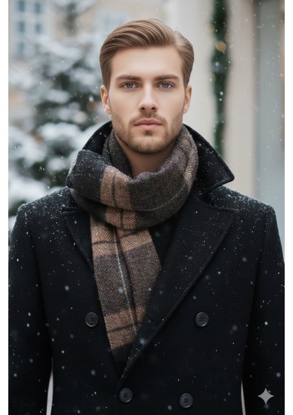 Erkek Klasik Atkı Kaşkol Renkleri Ile Tarzını Yansıt