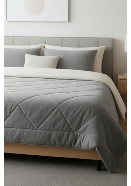 Wellsoft Çift Kişilik Gri (195x215) indirimleri