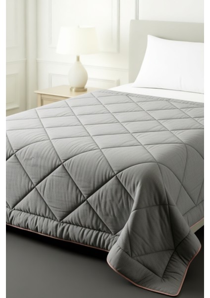 Polycotton Fırçalı Çift Kişilik Gri-Capuccino (195x215) modelleri