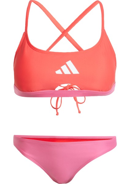 Sportswear JF8419 Padded Colorblock X-Back Bikini