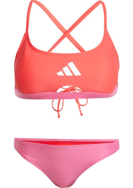 Sportswear JF8419 Padded Colorblock X-Back Bikini