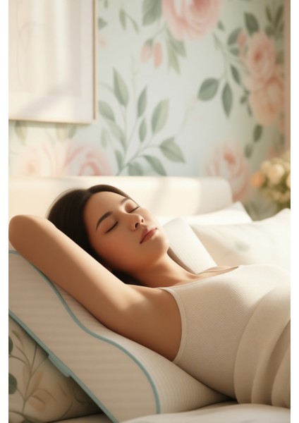 Visco Çift Boyun Destekli Ortopedik Yastık