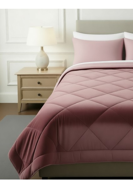 Wellsoft Çift Kişilik Gül Kurusu (195X215) modelleri