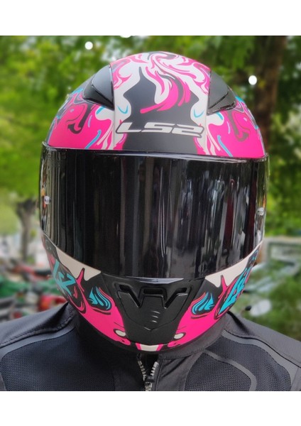 Rapıd 2 Race Cyberg Mat Mor Fullface Motosiklet Kaskı Siyah Camlı fırsatları