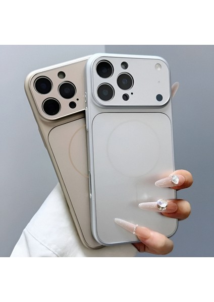 iPhone 14/15 Plus Uyumlu Magsafe Özellikli 17 Görünümlü Kamera Korumalı ''ag Glass'' Premium Kılıf indirimleri