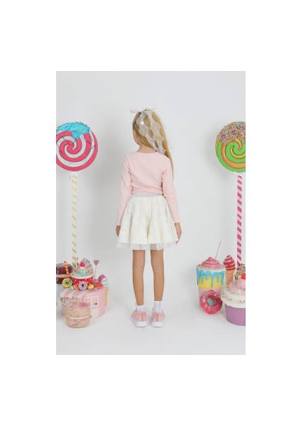 Kız Çocuk Kürk Kalp Etek fiyatları