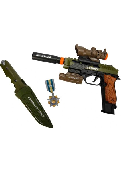 Bfs 4308 Sesli ve Işıklı Silah Seti -Sunman modelleri