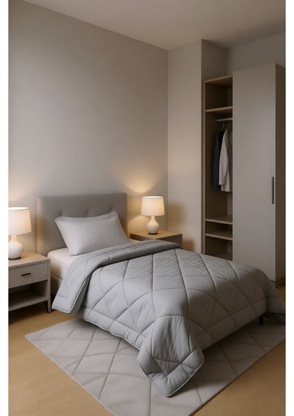 Wellsoft Tek Kişilik Yorgan Antrasit (155X215) indirimleri
