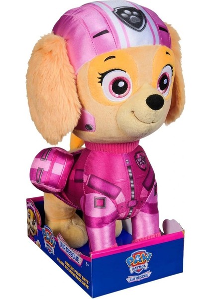 Paw Patrol Pilot Skye Peluş Oyuncak 30 cm Premium Yumuşak Peluş Air Rescue Kıyafetli modelleri
