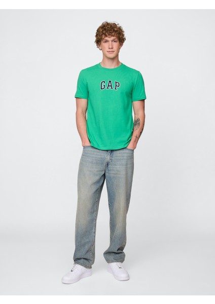 Erkek Fıstık Yeşili Gap Logo T-Shirt indirimleri