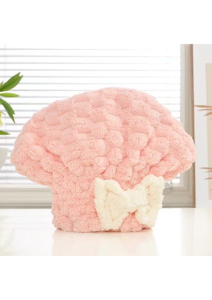Mikrofiber Örgü Saç Kurutma Bone Havlu