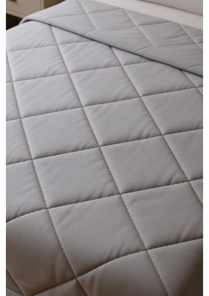 Wellsoft Tek Kişilik Yorgan Gri (155x215) fırsatları