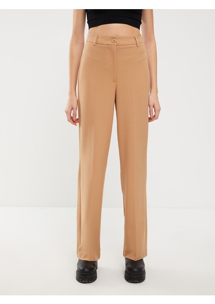 Yeni Sezon Kadın Standart Fit Düz Pantolon modelleri