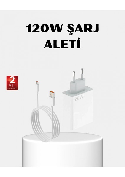 Ieg 120W Type-C Hızlı Şarj Adaptörü – Akıllı Koruma ve Turbo Güç Desteği