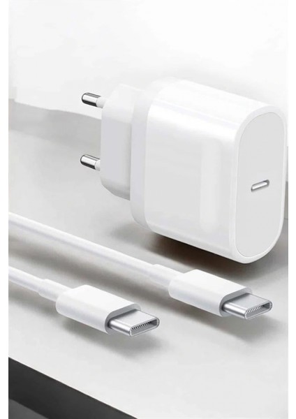 İEG Güç Adaptörü ve Kablosu Şarj Aleti 15/15 Pro Max Uyumlu Hızlı Şarj
