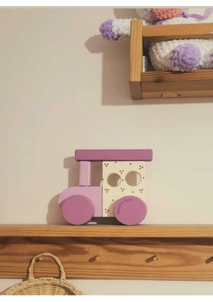 Renkli Ahşap Tren ve Bebek Oyuncakları - Yenidoğan Seçimi