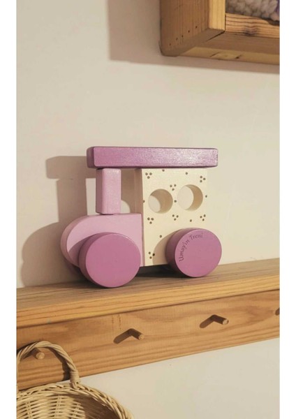 Renkli Ahşap Tren ve Bebek Oyuncakları - Yenidoğan Seçimi fırsatları