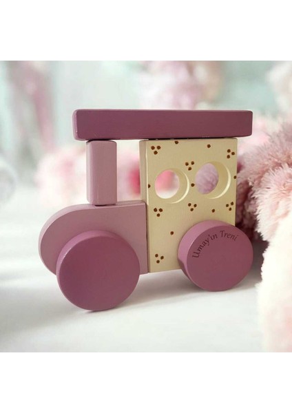 Renkli Ahşap Tren ve Bebek Oyuncakları - Yenidoğan Seçimi indirimleri