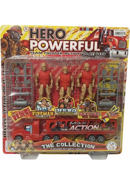 Acil Müdahale Ekibi Oyuncak Seti 14 Parça modelleri