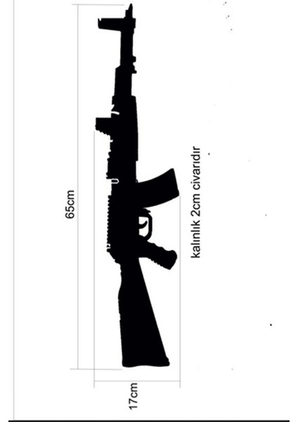 Renkli Ahşap Ak-47 Temalı Lastik Atar, Eğlenceli ve Hediye Seçeneği modelleri