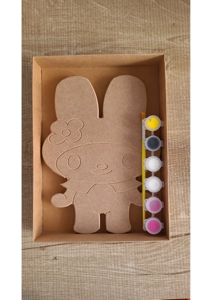 Bej Ahşap Boyama Kiti, Yaratıcı ve Eğlenceli Hobi Seti fiyatları