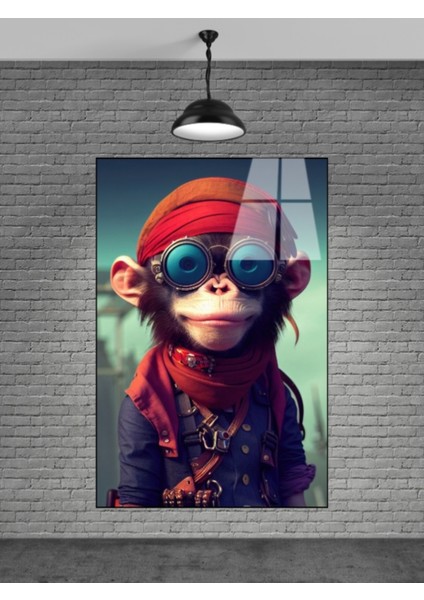 Gezgin Maymun Cam Tablosu