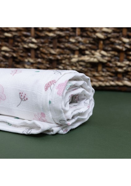 Kız Bebek Müslin Battaniye 90X110CM fiyatları