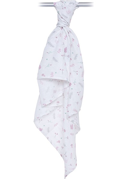 Kız Bebek Müslin Battaniye 90X110CM modelleri