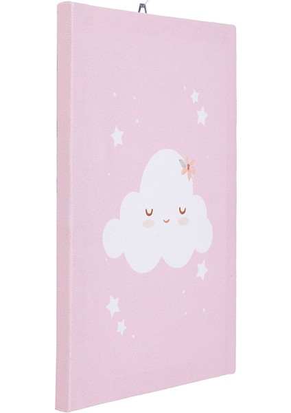 Bebek Odası Kanvas Tablo Pembe modelleri