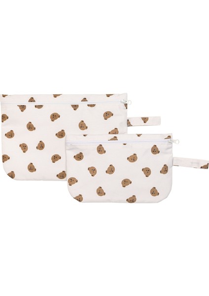 Unisex Ayıcık 2li Kirli-Temiz Çanta