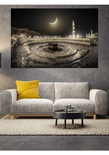 Muhteşem Kabe Mekke Cam Tablo fiyatları