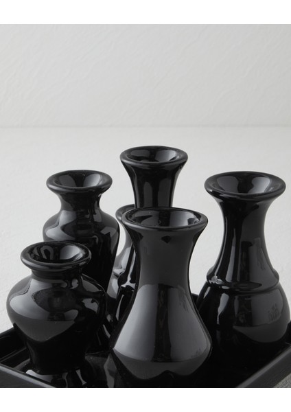 Kayle Dekoratif Obje 13 cm Siyah modelleri