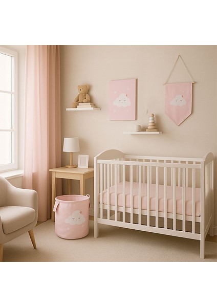 Bebek Odası Duvar Flama Pembe fiyatları