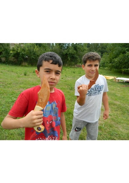 Ahşap Çocuk Oyuncağı Bıçak 3+ Yaş, Güvenli ve Eğlenceli Oyun Zamanı fırsatları