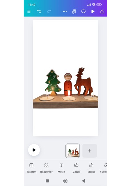 Yılbaşı Temalı Çok Renkli Mumluk, Şık ve Renkli Dekorasyon Aksesuarı fırsatları