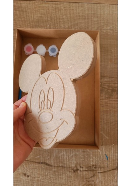 Sevimli Ahşap Boyama Seti, Renkli ve Eğlenceli Hobi Malzemeleri modelleri