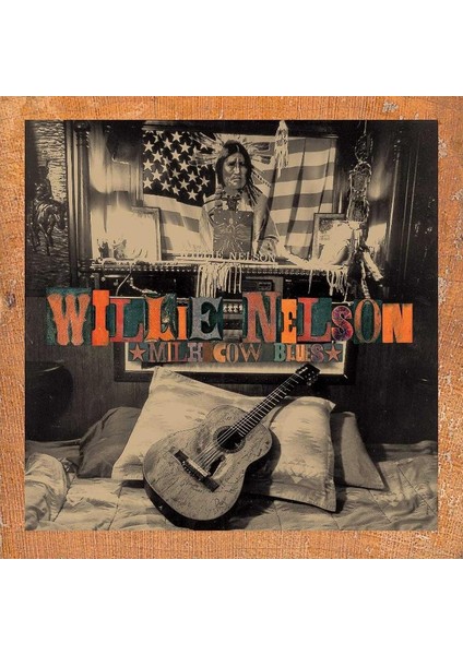 Willie Nelson - Milk Cow Blues (Remastered) - 2 x Plak