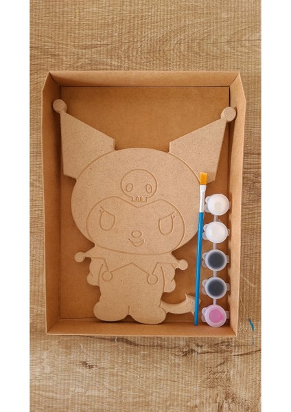 Bej Ahşap Boyama Seti, Yaratıcı ve Eğlenceli Hobi Malzemeleri fiyatları