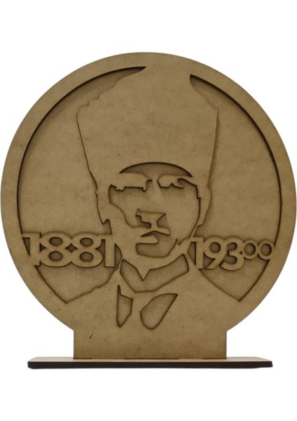 15 Adet 10 Kasım Atatürk Anma Ahşap Boyama Dekor Aktivite Seti