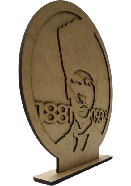 15 Adet 10 Kasım Atatürk Anma Ahşap Boyama Dekor Aktivite Seti modelleri