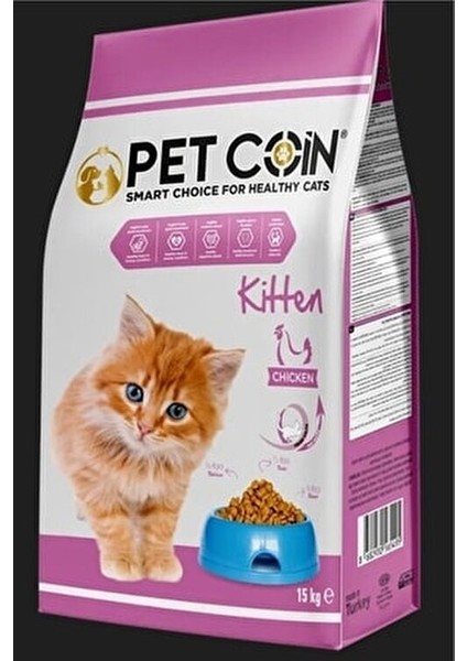 Kitten Tavuklu Premium Kedi Maması 15 kg Yavru Kediler İçin Tam Beslenme fiyatları