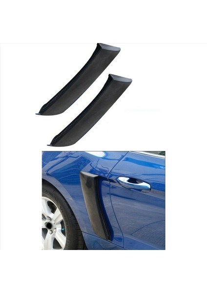 Ford Mustang GT350 Style 2015-2018 Fender Scoops Cover Için Çamurluk Kapı Kepçeleri Çerçeve Kapağı Için 4x Araba Arka Taraf (Yurt Dışından) modelleri