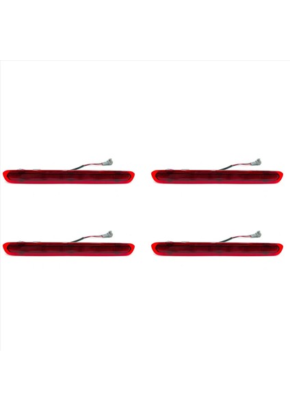 4x Dinamik Üçüncü 3 Fren Işığı Toyota Hilux Revo Vigo 2015 2017 2017 2018 Kırmızı Kabuk Için Arka Kuyruk Işığı Durdur (Yurt Dışından)