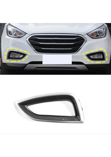 Araba Ön Tampon Sis Faresi Çerçeve Kapak Sis Lambası Çerçevesi Hyundai IX35 2013-2016 (Yurt Dışından) fırsatları