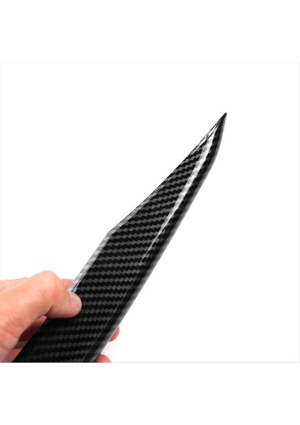 Honda Civic Hatchback 2020 2021 Için Karbon Fiber Ön ve Arka Sis Trims Trims (Yurt Dışından) fırsatları