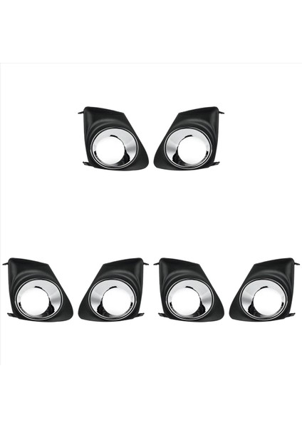 3x Araba Ön Sis Lambası Lamba Kapağı Toyota Corolla Için Izgara 2011-2013 (Yurt Dışından)