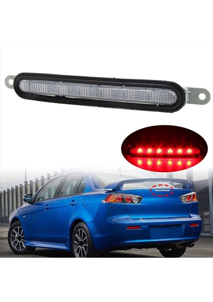Araba LED 3 Fren Işık Gövde Geri Mitsubishi Lancer Sedan Evo x 2008-2016 (Yurt Dışından) fiyatları