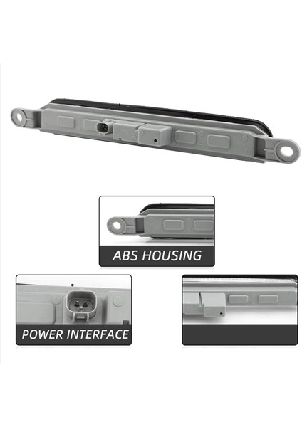 Araba LED 3 Fren Işık Gövde Geri Mitsubishi Lancer Sedan Evo x 2008-2016 (Yurt Dışından) fırsatları